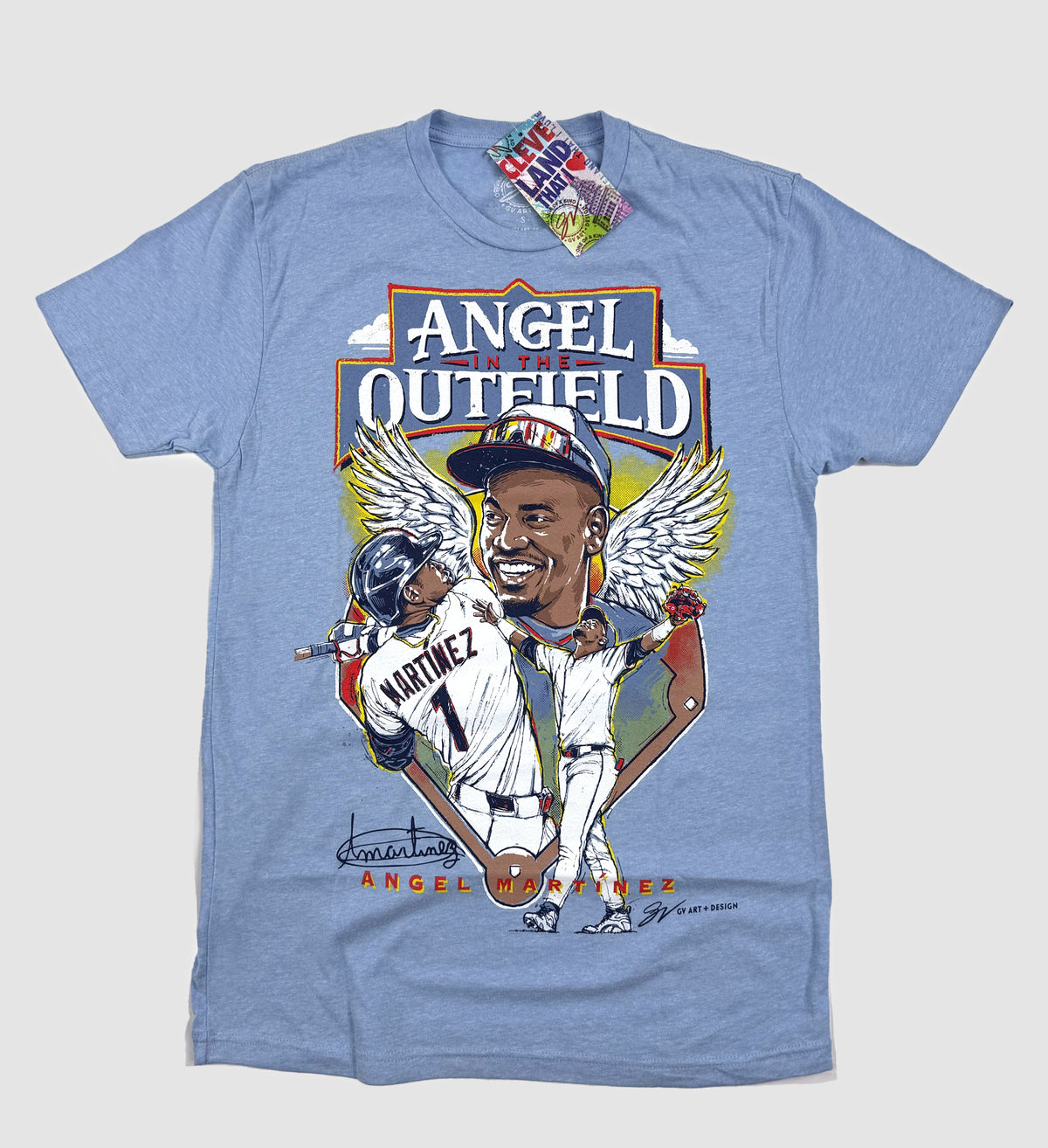 Angel Martinez In The Outfield T shirt