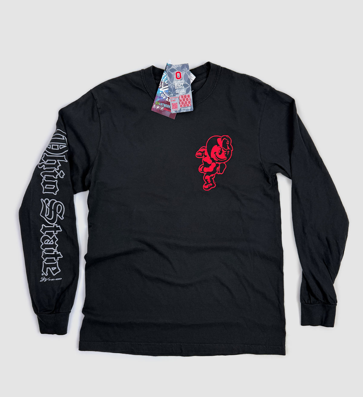 Ohio State Old English Outline Long Sleeve