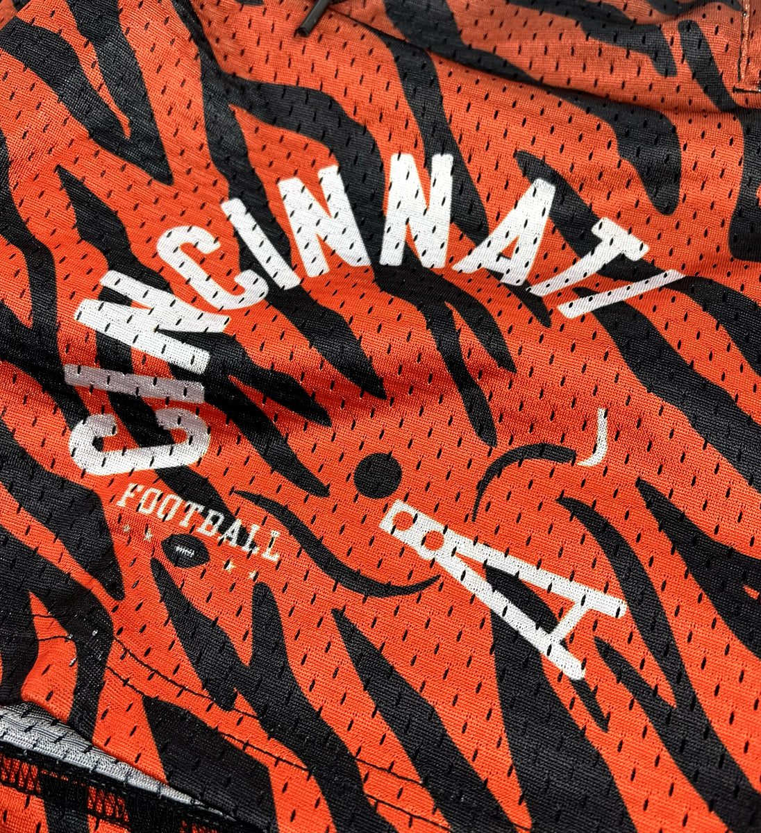 Cincinnati Animal Print Mesh Shorts