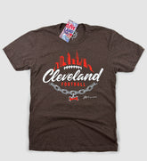 Cleveland Script Skyline Chain T shirt