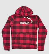 Cleveland Script Marker Plaid Hooded Sweatshirt