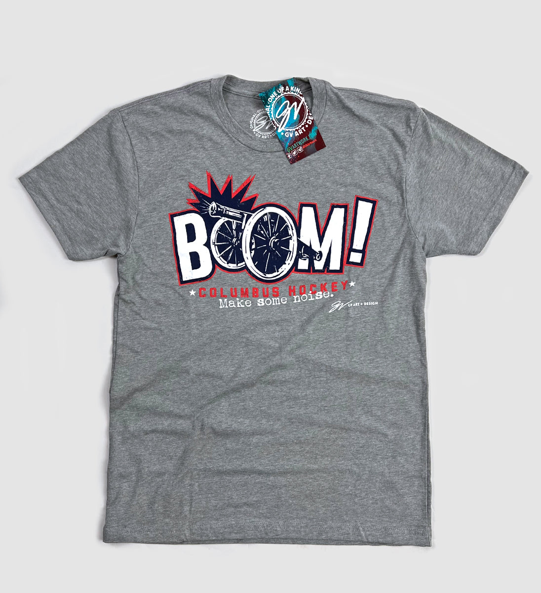Columbus Hockey BOOM T shirt