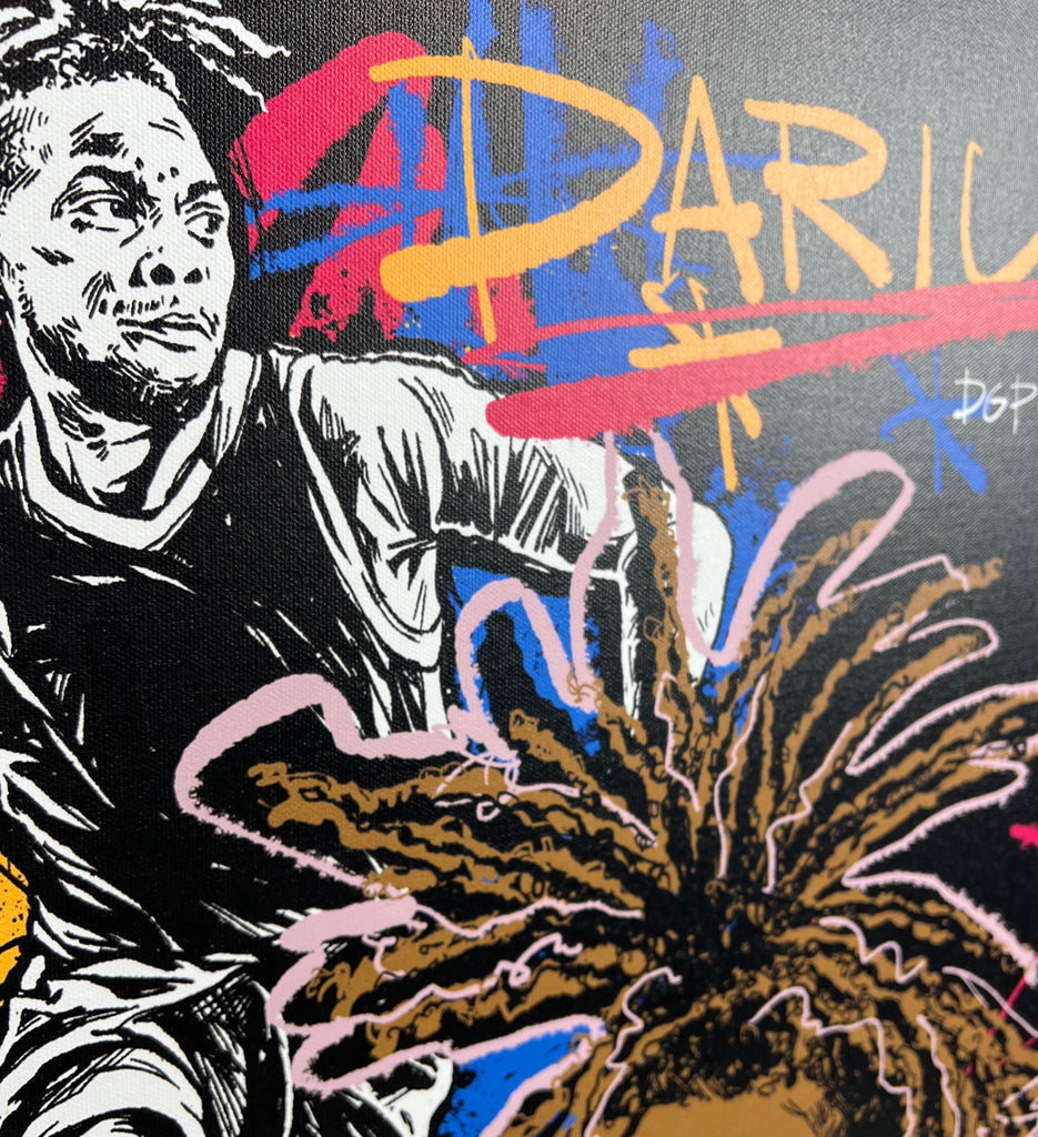 Darius Garland Artwork Canvas Print