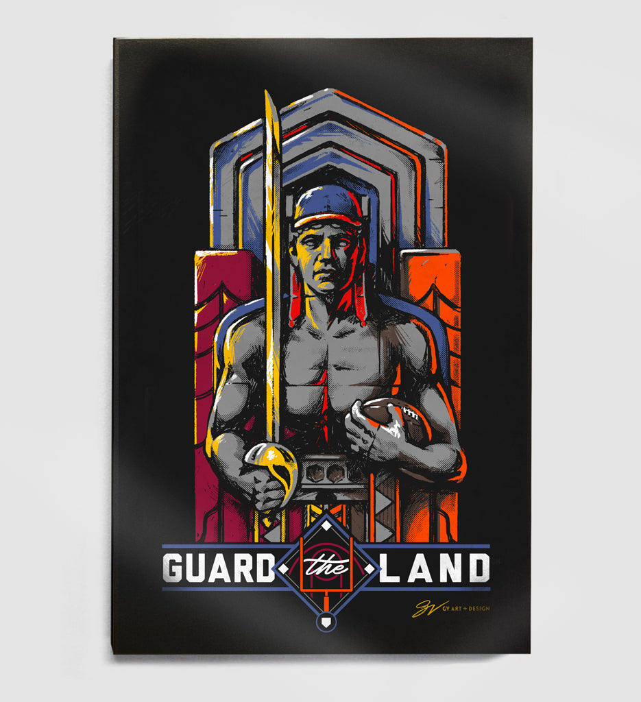 Cleveland Guard The Land Canvas Artwork