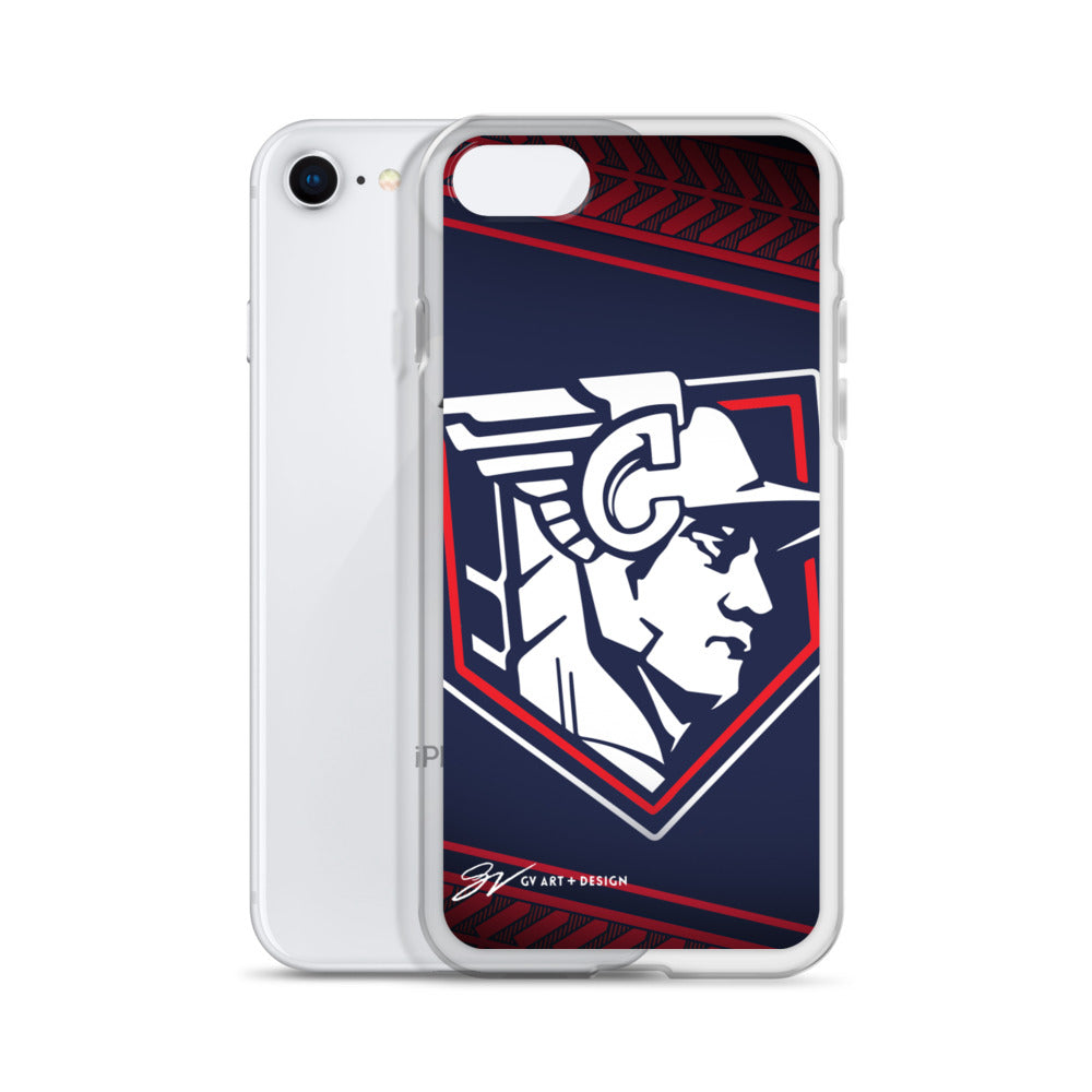 Cleveland Baseball Statue iPhone Case