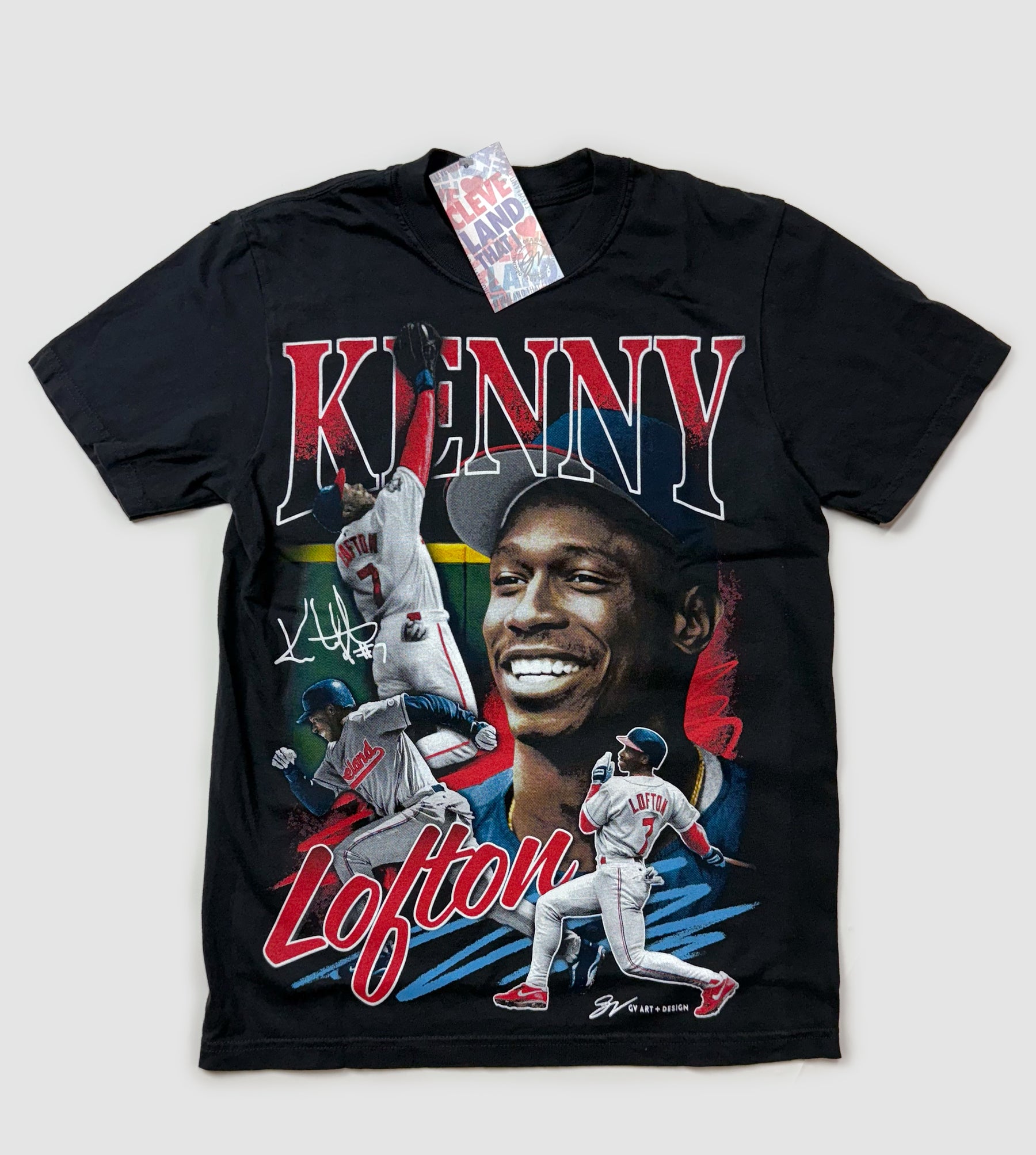 Vintage Kenny Lofton Graphic Tshirt