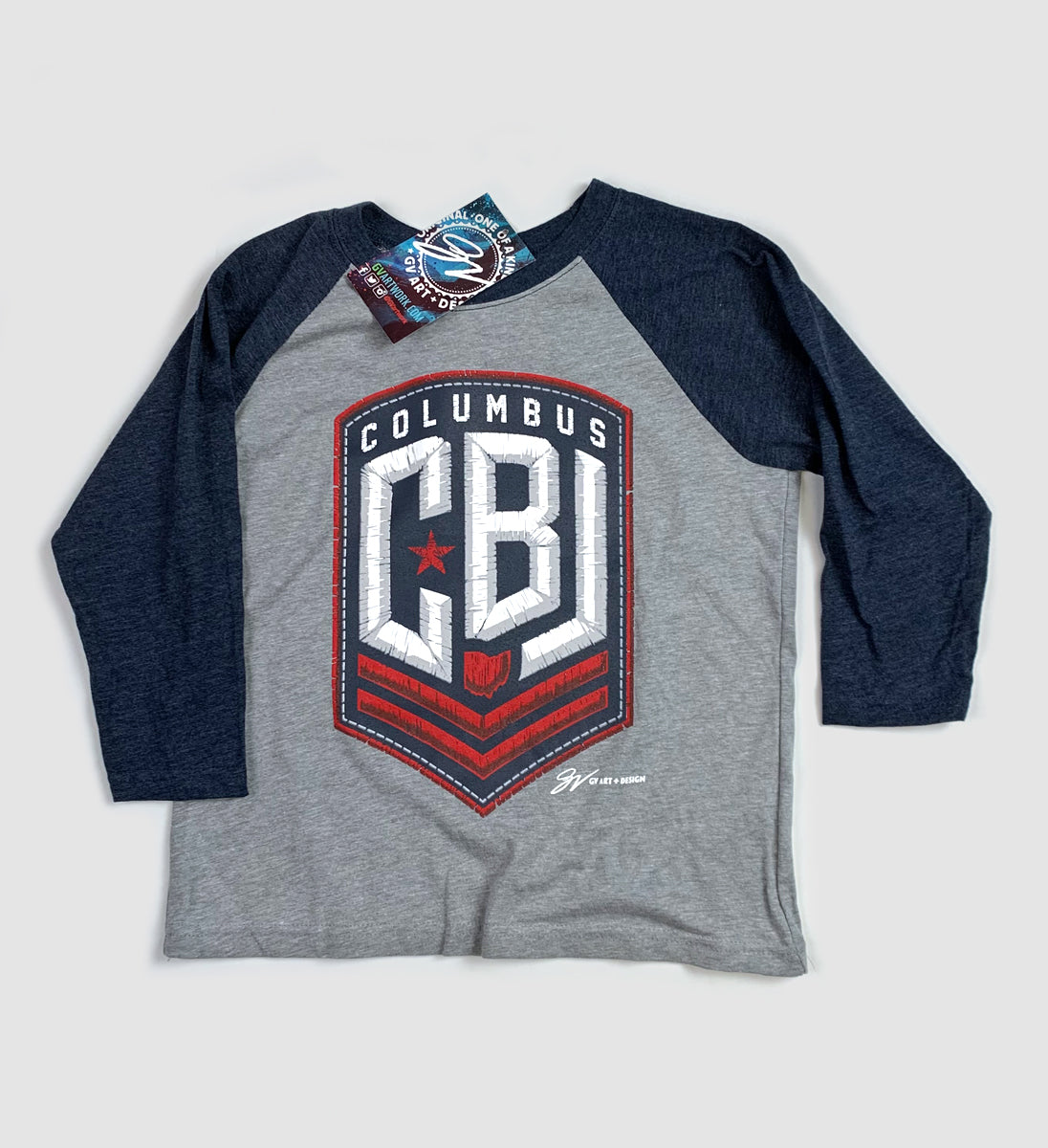 Kids CBJ 3/4 Sleeve T Shirt