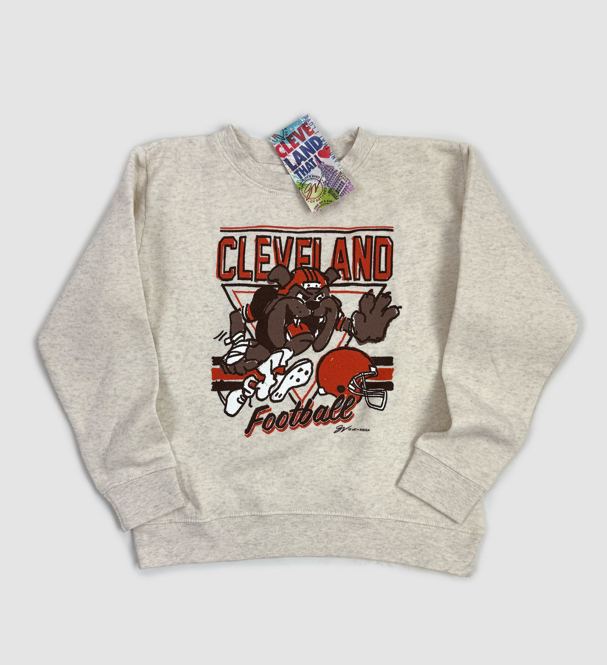 Kids Cartoon Dawg Crew Sweatshirt