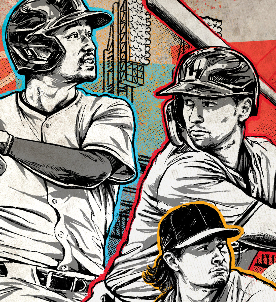 Kwan, Brennan and Morgan Art Print