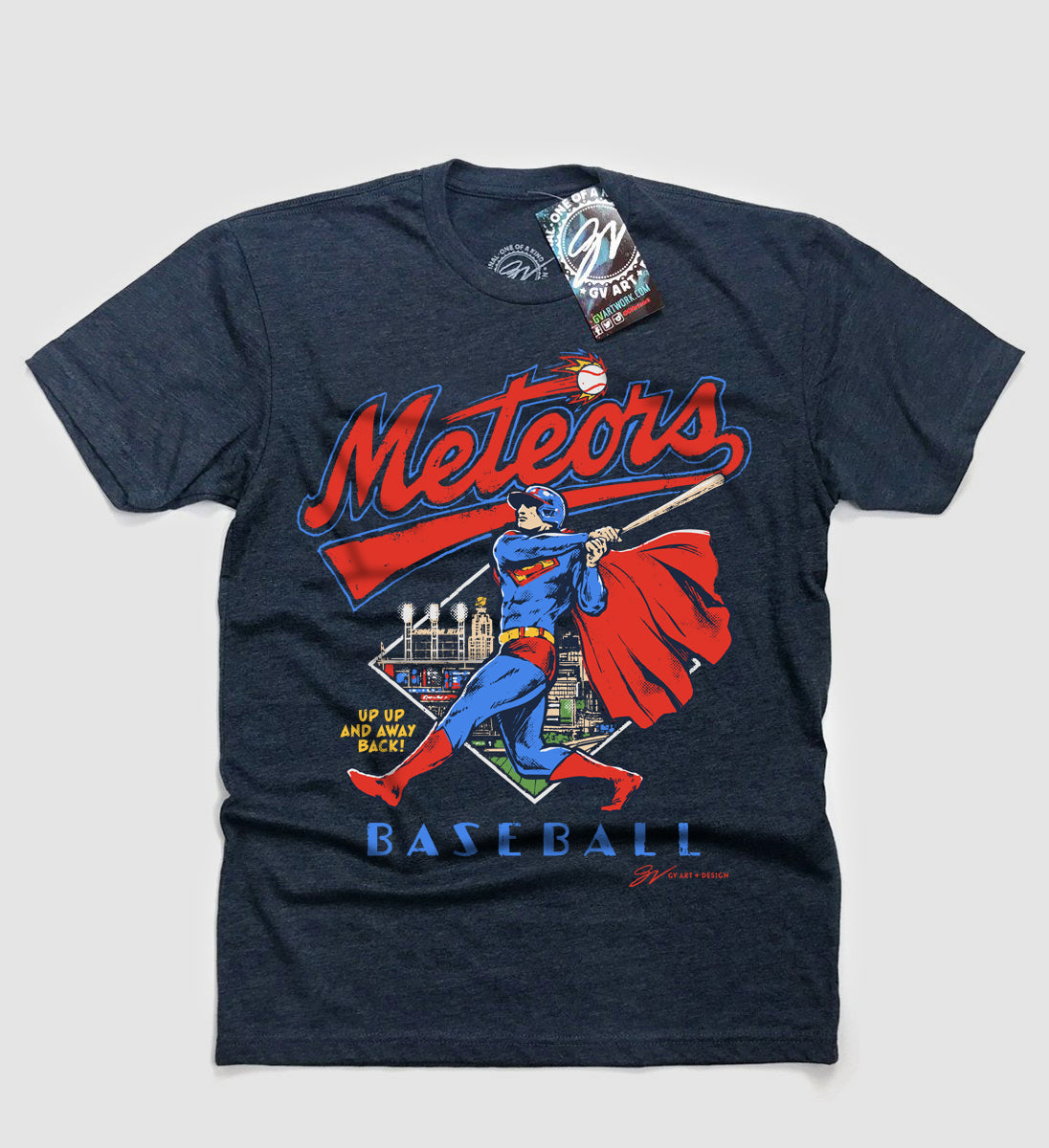 Cleveland Meteors Baseball T shirt