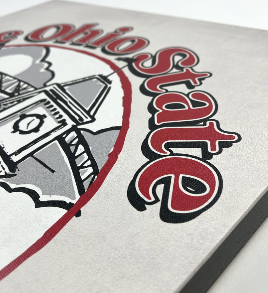The Ohio State University Canvas Artwork
