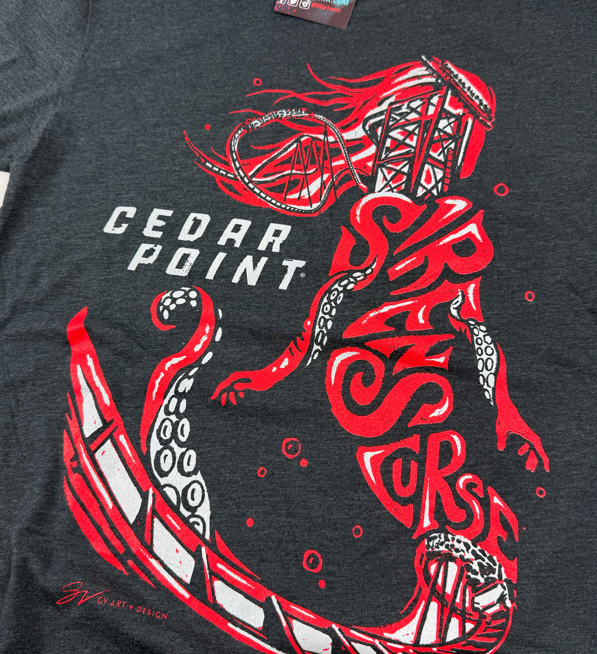 Sirens Curse Wordscape T Shirt