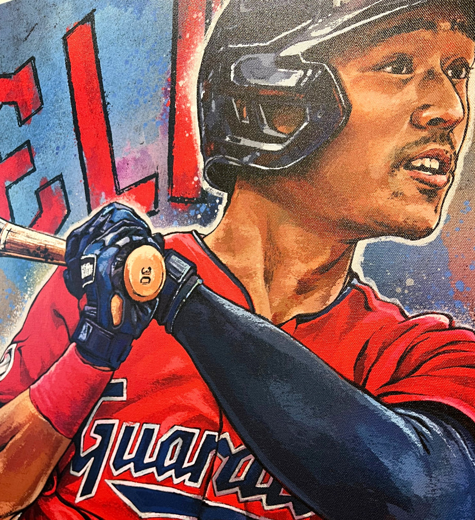 Steven Kwan Canvas Print