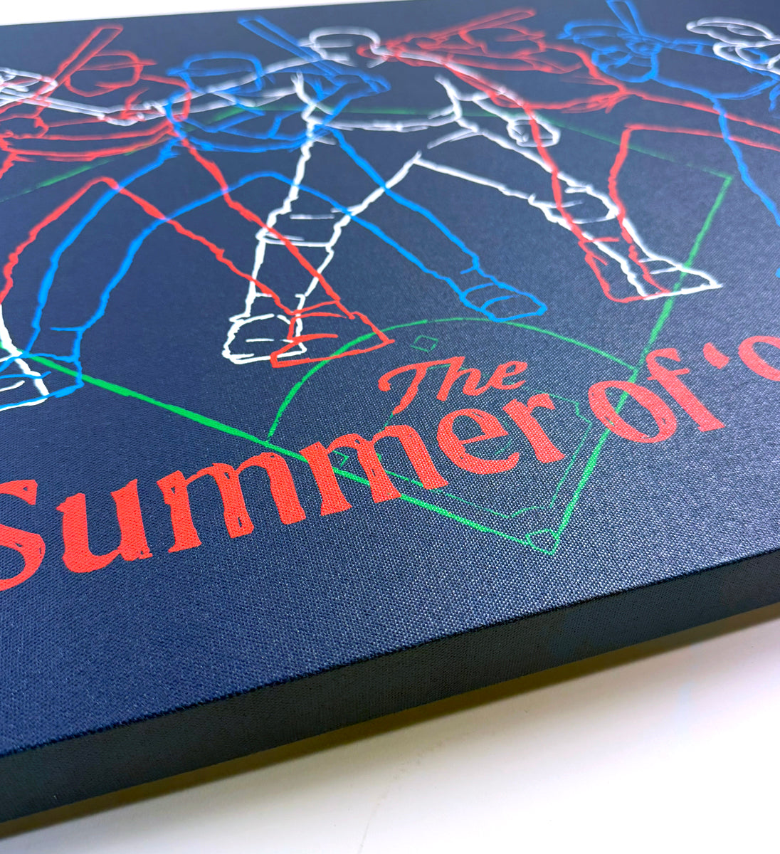 Summer of 95 Batting Stance Canvas Artwork