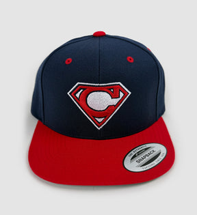 Super C Navy/Red Snap Back