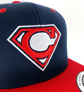 Super C Navy/Red Snap Back