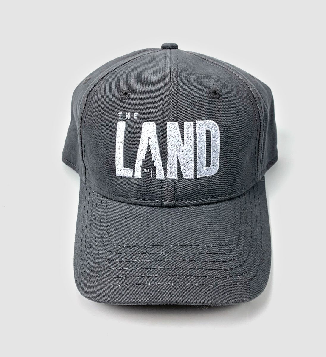 "The Land" Cleveland Dad Hat Grey